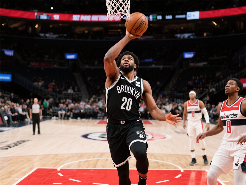 威尔逊砍20+7助篮网力克奇才夺胜